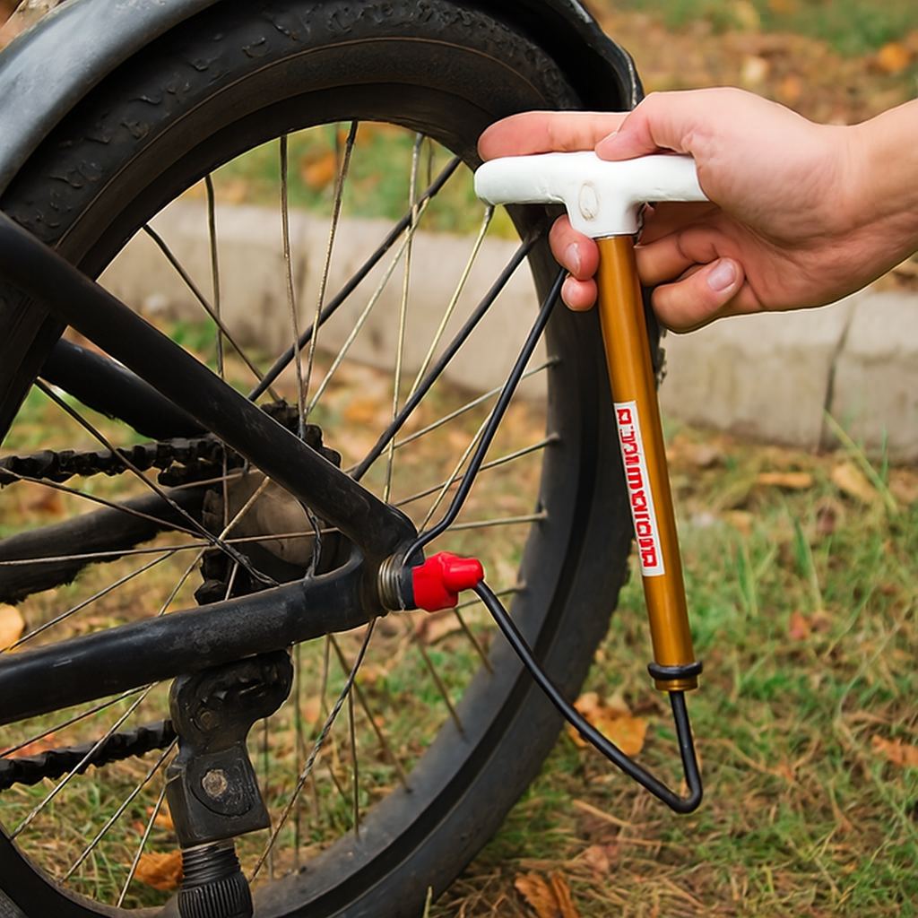 Portable Mini Hand Air Pump – Compact & Durable Air Inflator for Bicycle, Car, Motorbike, Football, Basketball & Other Inflatables - Image 2