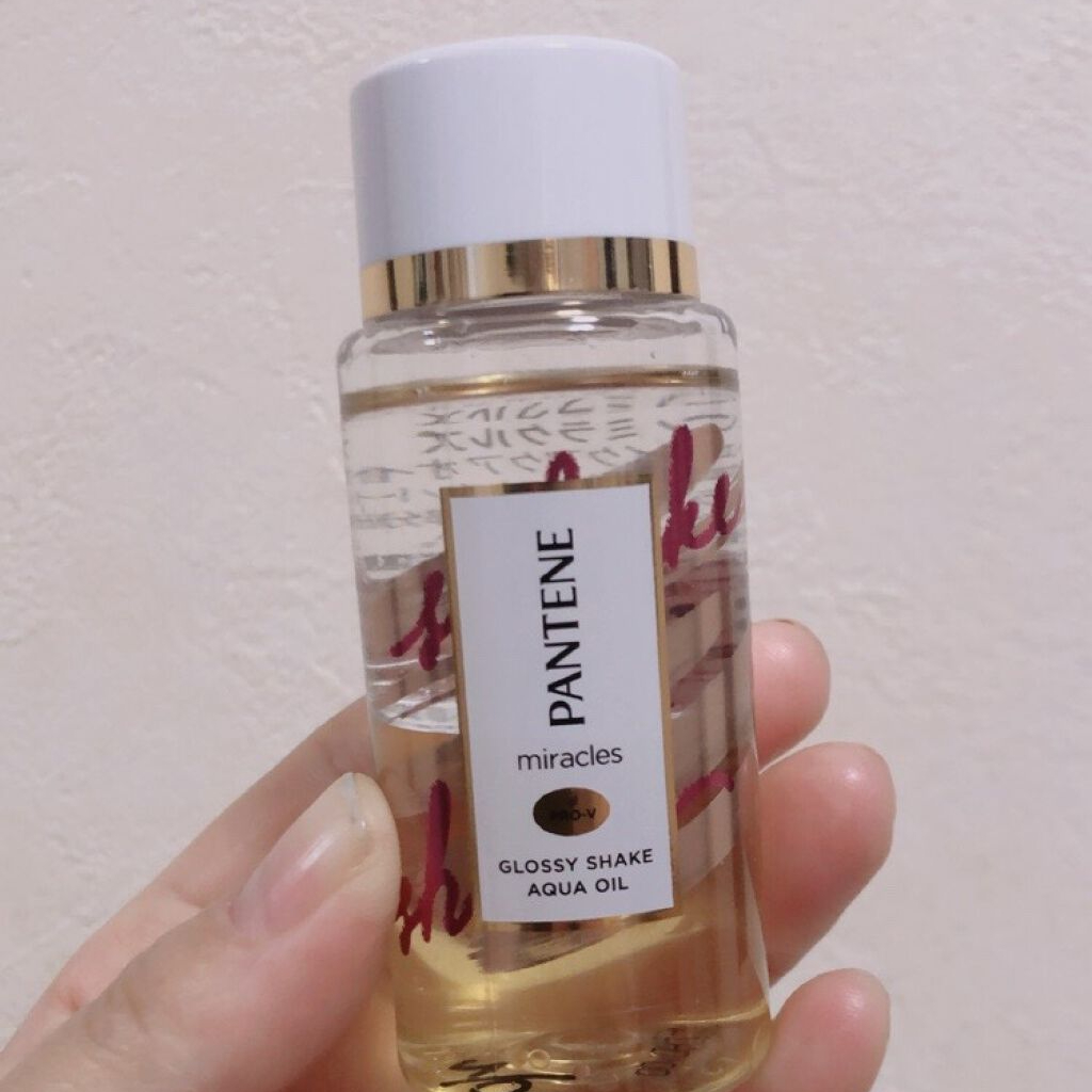 Pantene Original Non-Rinse Treatment, Glossy Shake Aqua Oil – Frizz Control & Hydration Treatment 49 ml - Image 4