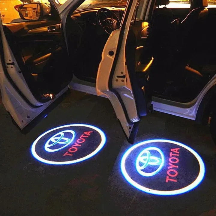 Toyota | Honda | Suzuki Car Door Logo Light – LED Ghost Shadow Projector Courtesy Light for Cars – Stylish Door Welcome Light. - Image 3