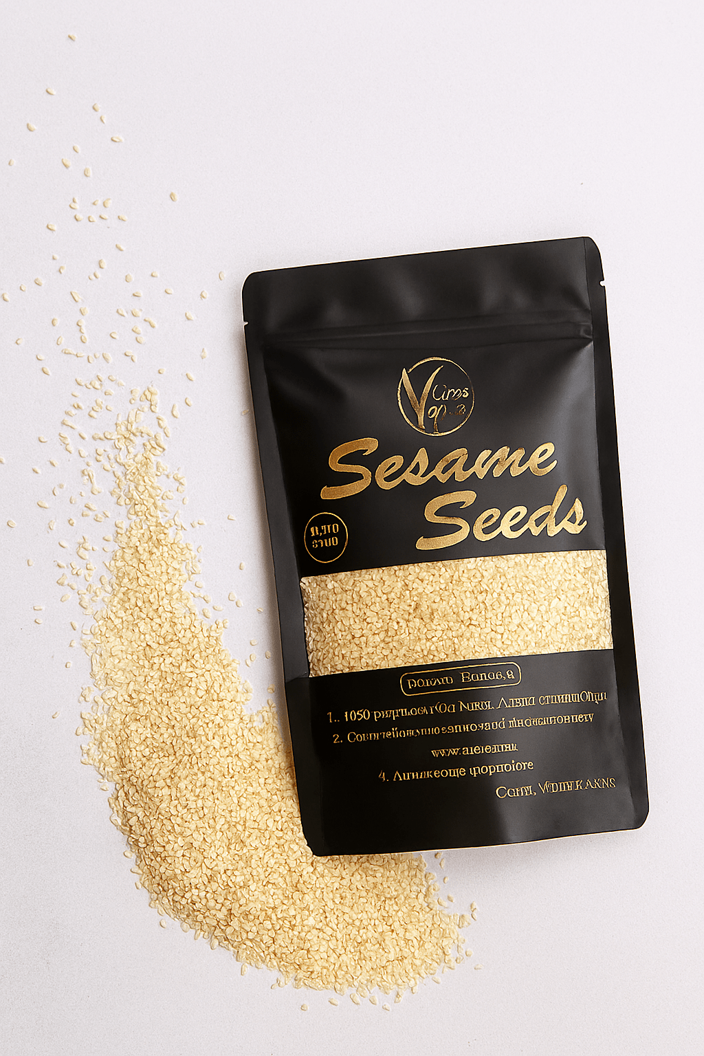 Pure Sesame Seeds – Nutrient-Rich Superfood for Cooking, Baking & Wellness (250g) - Image 3