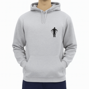 New Summer Collection Full Grey Hoodie FLY MAN Printed For Men And Boys