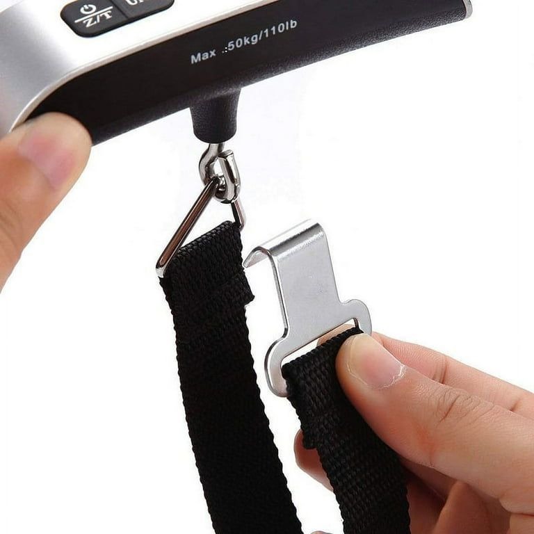 Portable Digital Luggage Scale – LCD Display & Unit Conversion for Travel - Image 2