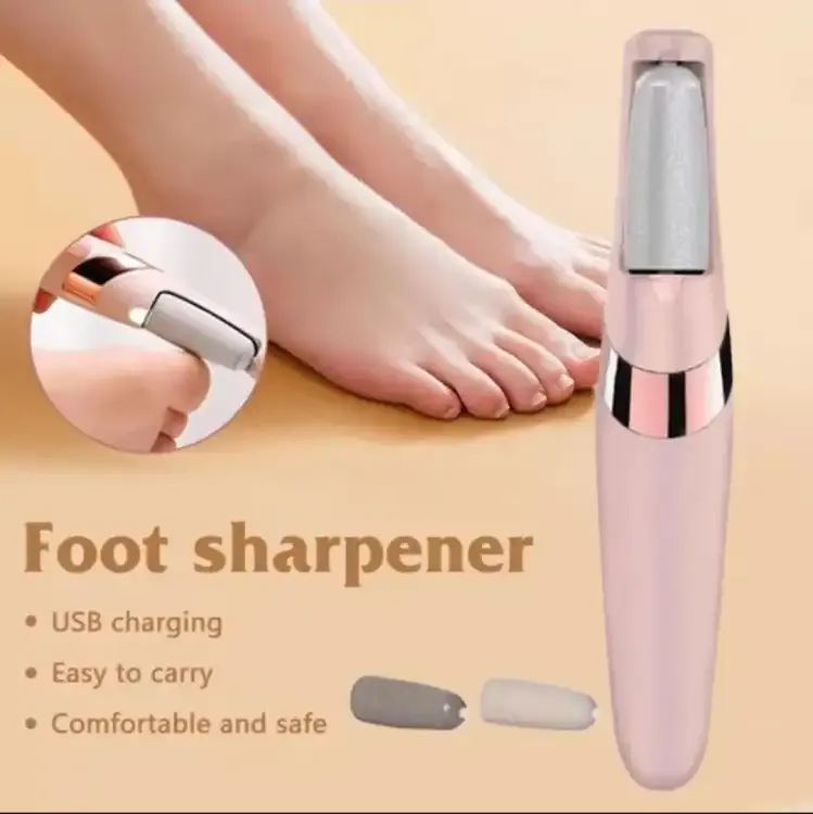 Electric Foot File Grinder – Pedicure Tool for Dead Skin & Callus Removal, Rechargeable Foot Care Machine for Smooth & Soft Feet (Random Color) - Image 5
