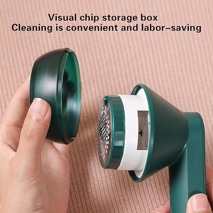 Electric Lint Remover For Clothing Sweater Anti Pilling Razor Coat Hair Ball Trimmer Rechargeable Plush Clothing Razor Remover (Random color) - Image 2