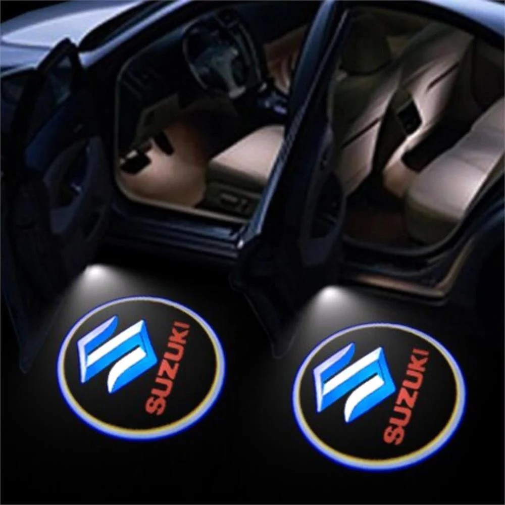 Toyota | Honda | Suzuki Car Door Logo Light – LED Ghost Shadow Projector Courtesy Light for Cars – Stylish Door Welcome Light.