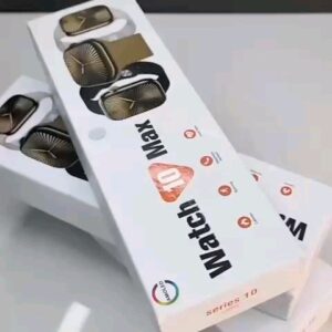 Watch 10 Max | New Model Series 10 Max Smart Watch | Stainless Steel Body with High Definition Edge Display | BT Calling & Long Battery Life