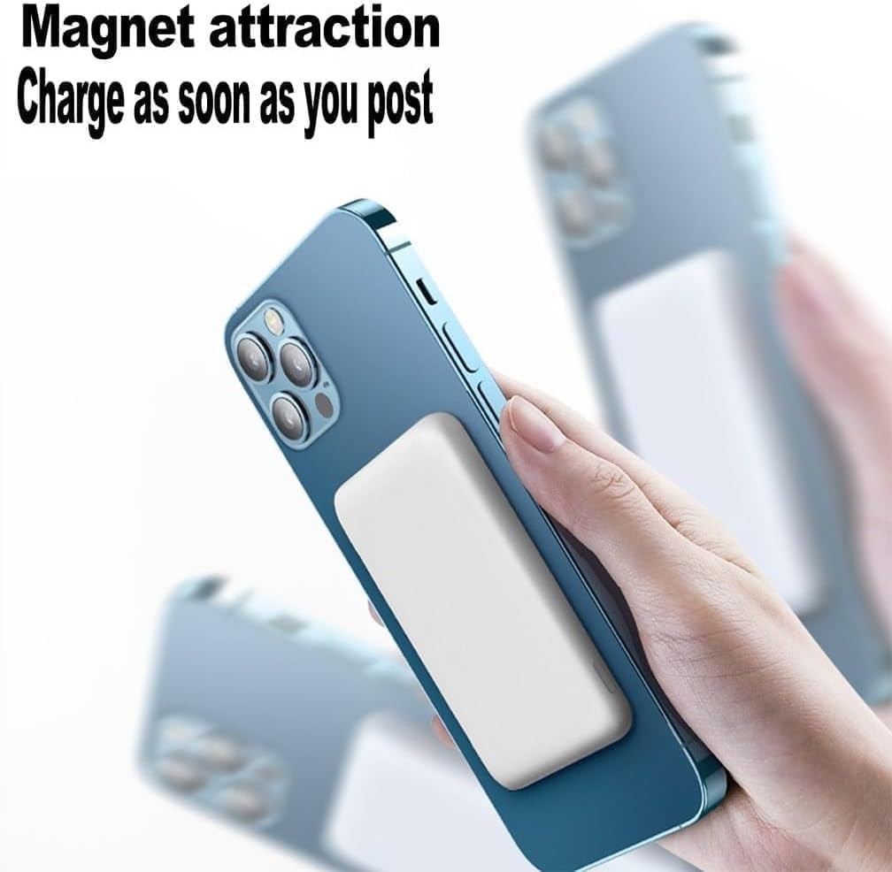 High Quality MagSafe Power Bank – 5000mAh Portable Charger with Super Strong Magnet - Image 4