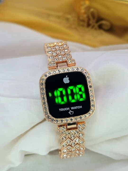 LED Touch Screen Watch – Waterproof, Cell Operated, Stylish Digital Wristwatch (No Box) - Image 2