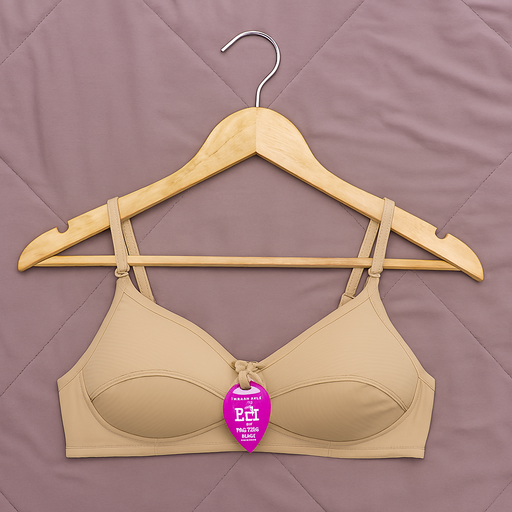 Jersey Lining Bra – Comfortable Everyday Wear (Skin color) - Image 2