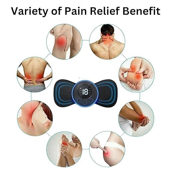 Wireless EMS Mini Body Massager – Portable Butterfly Massager & Pain Relief - Image 4