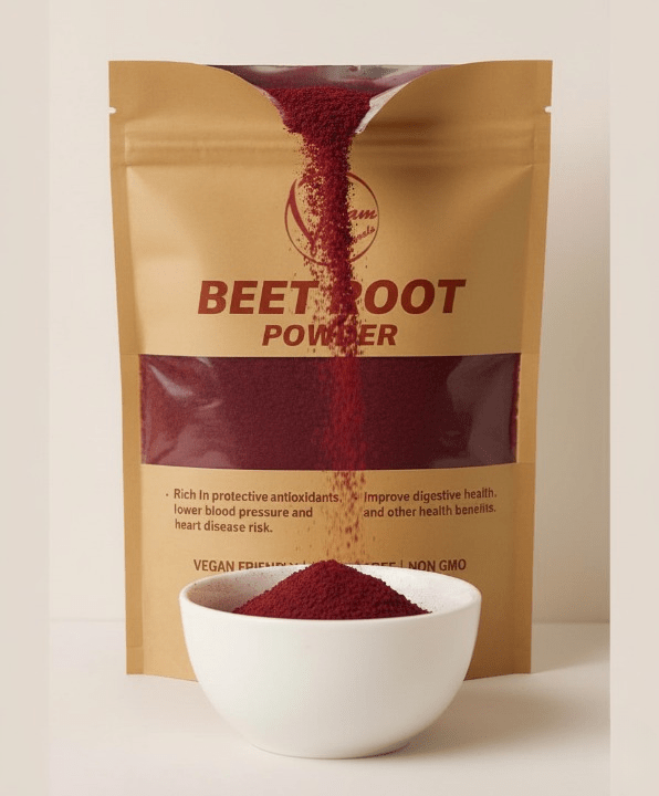 Natural Beetroot Powder 100g | For Glowing Skin, Pink Lips, Healthy Hair & Daily Nutrition | Pure And Organic Drink Mix Superfood - Image 2