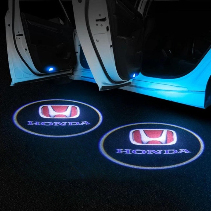Toyota | Honda | Suzuki Car Door Logo Light – LED Ghost Shadow Projector Courtesy Light for Cars – Stylish Door Welcome Light. - Image 2