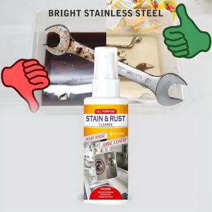 All Purpose Stain & Rust Cleaner – Powerful Multi-Surface Rust Remover with 100% Guaranteed Results