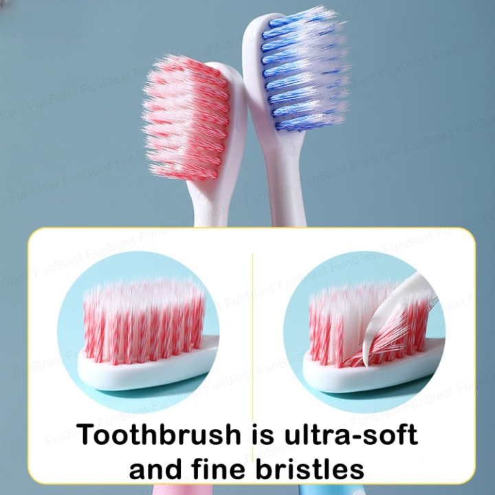 CHOFN Kids Toothbrush Set (3–12 Years) – Soft Bristles with Toy Car (Random Designs) - Image 3