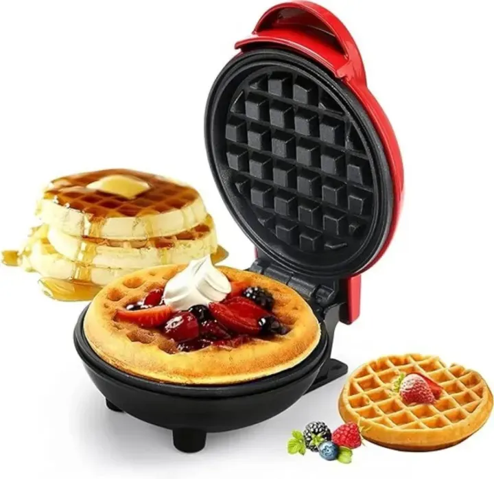 Waffle Maker Breakfast Machine – Non Stick Easy Clean Compact Electric Appliance For Quick And Delicious Homemade Waffles - Image 5