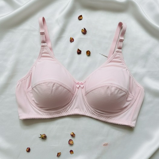 Plan Jersi Bra For Women – Comfortable And Stylish Pink Bra Available In Sizes 32, 34, 36, 38, 40, 42 – Perfect Everyday Innerwear