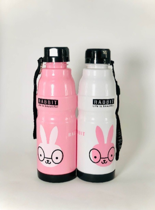 Commando Water Bottle – 500ml Leakproof BPA-Free Sports & Travel Bottle (Random Color & Design) - Image 2