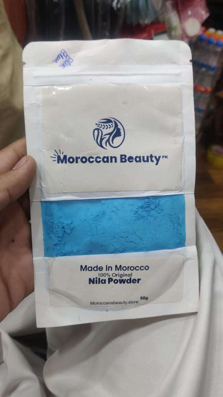 Moroccan Beauty Nila Powder | Blue Nila Skin Whitening Powder 50g | Best Quality Nila Powder - Image 4