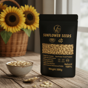 Sunflower Seeds Without Shell | 100% Natural Peeled Seeds | Rich In Protein, Fiber, And Healthy Fats For Snacking, Baking, And Cooking