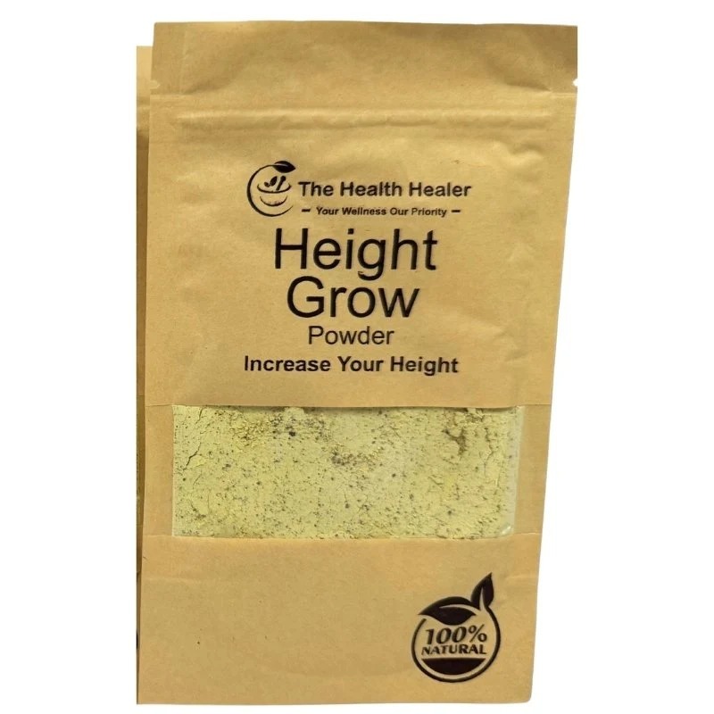 The Health Healer Height Grow Powder – 100% Natural Height Increase Supplement (60 Grams) - Image 2