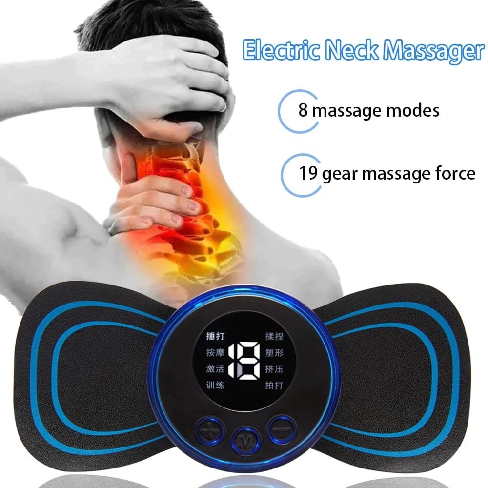 Wireless EMS Mini Body Massager – Portable Butterfly Massager & Pain Relief - Image 3