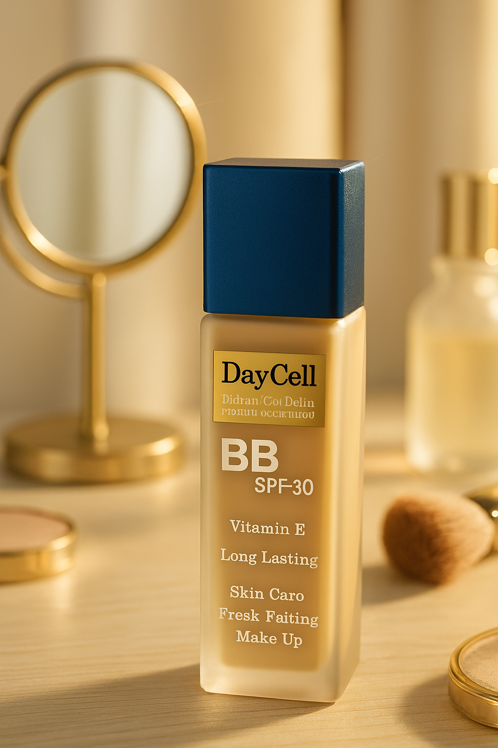 Day Cell Foundation – Lightweight, Long-Lasting Liquid Base for Smooth Coverage, Natural Radiant Finish, Oil Control, Flawless Look & All-Day Comfort for All Skin Types