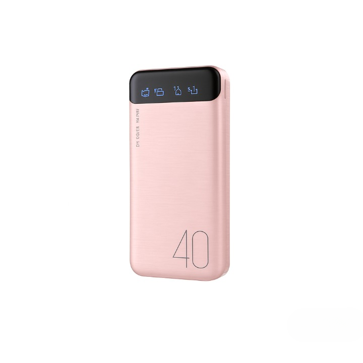 Portable Power Bank 20000mAh – High Capacity with LED Display & Fast Charging Support (Random color) - Image 2