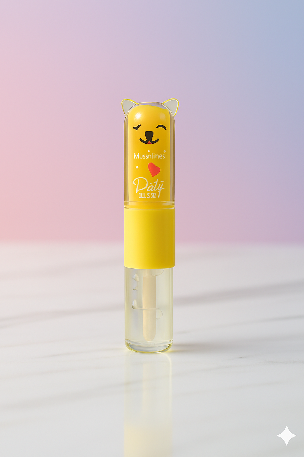 2 in 1 Cute Lip Balm + Lip Oil – Moisturizing, Glossy & Nourishing Lip Care | Available in Yellow, Red, Pink, Dark Pink, Purple & Sky Blue - Image 5