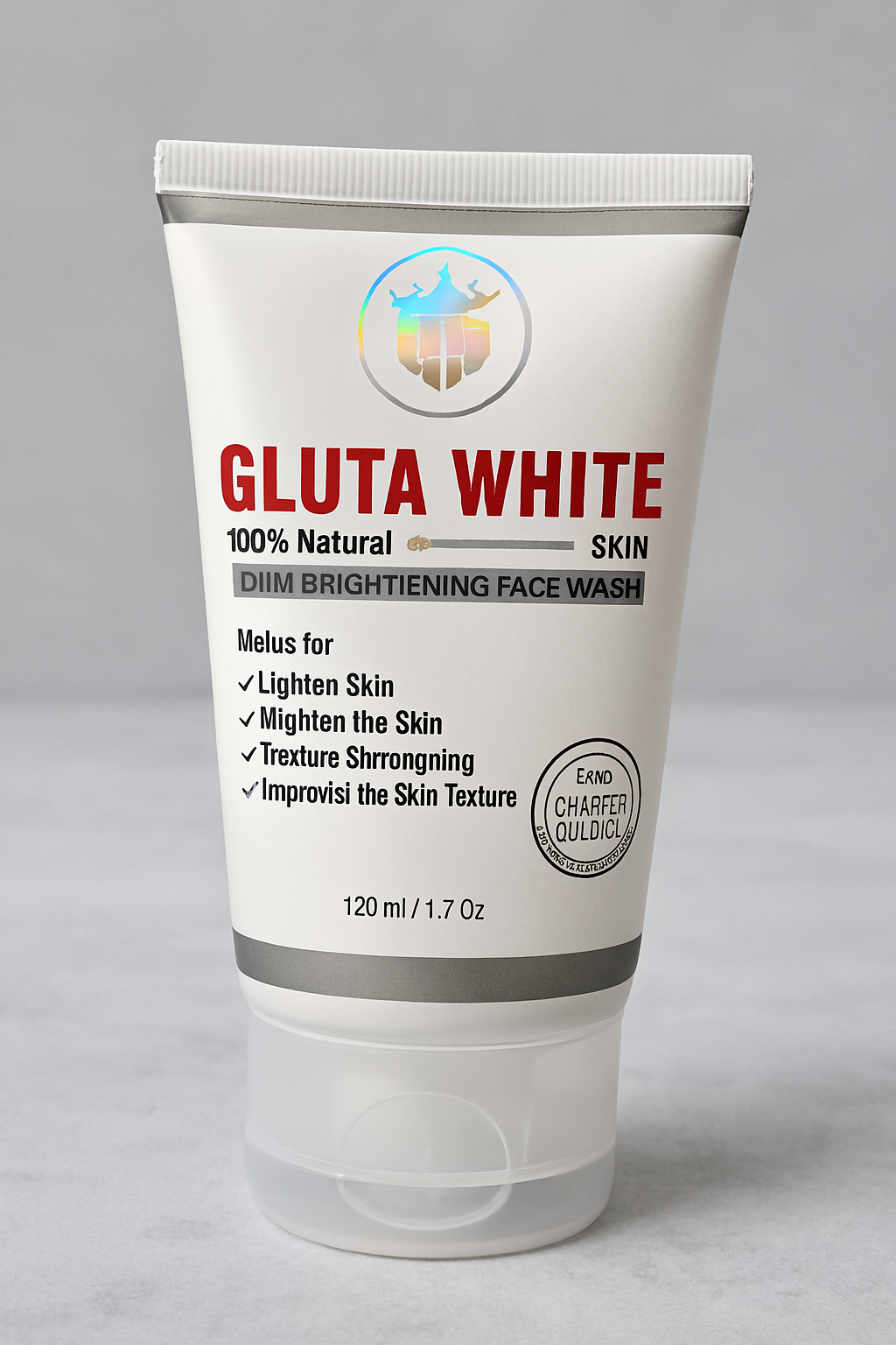 Gluta Skin Brightening Face Wash 120ml – Gentle Deep Cleanser for Radiant, Clear & Smooth Skin, Removes Dirt, Oil & Impurities - Image 4