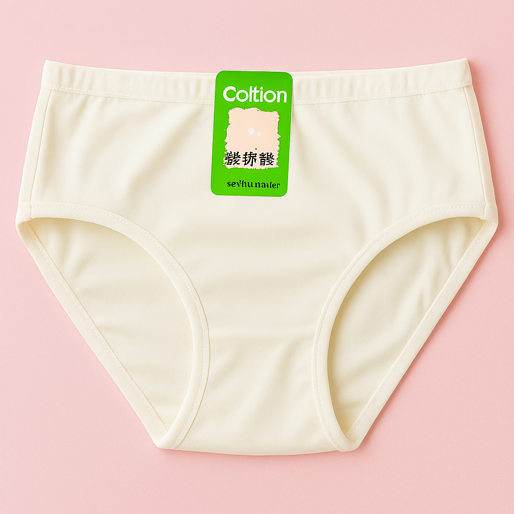 Jersey Plain Panties for Women – Soft, Comfortable & Lightweight Everyday Underwear, Available in Sizes S, M, L (Beige) - Image 2