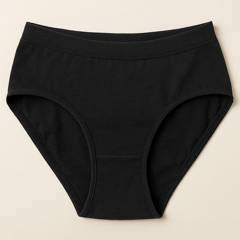 Malai Soft Fabric Underwear for Women – High Quality, Comfortable & Lightweight Everyday Panty in Black, Sizes S, M, L - Image 4