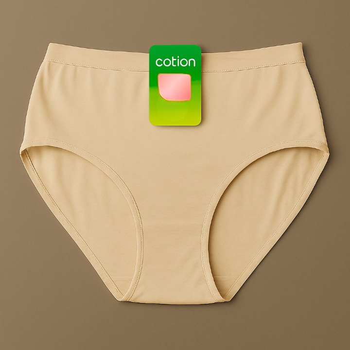 Malai Soft Fabric Underwear for Women – High Quality, Comfortable & Lightweight Everyday Panty in Skin Color, Sizes S, M, L - Image 4