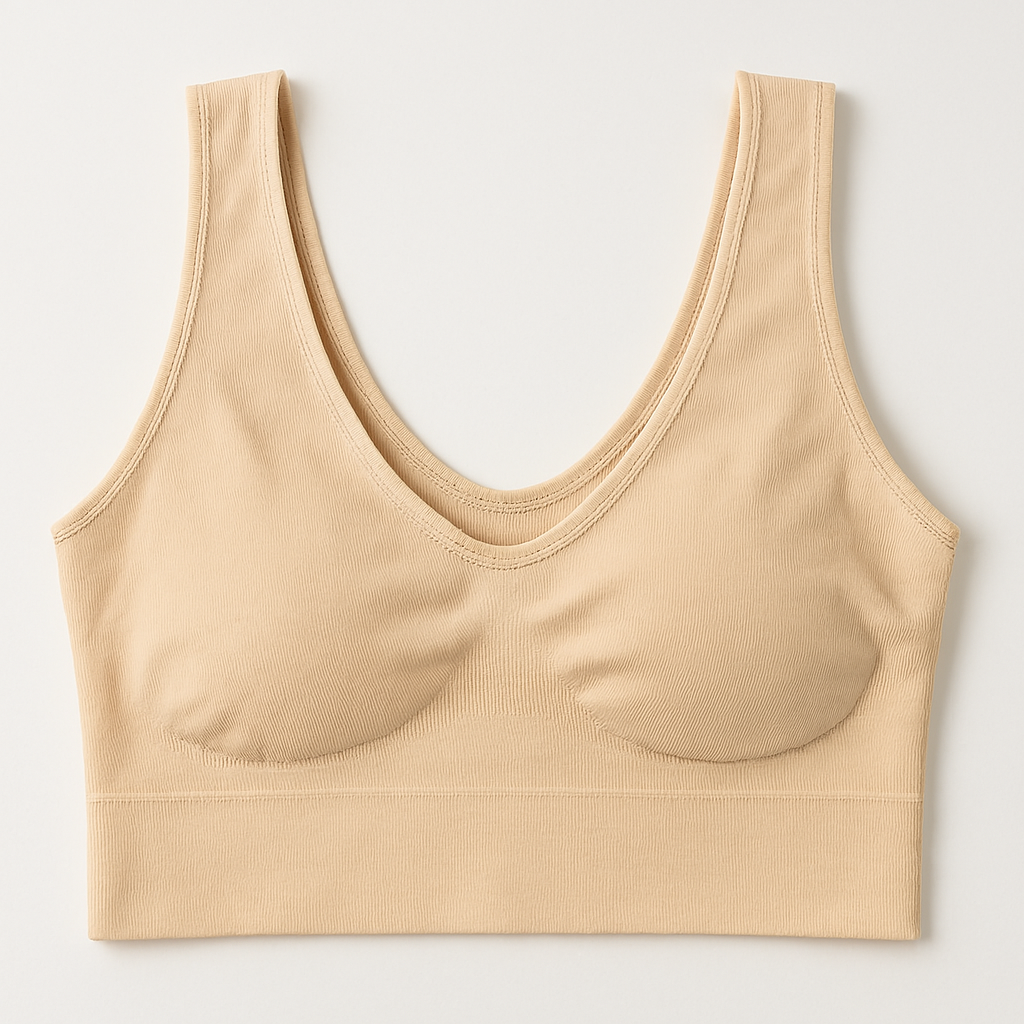 Ladies Air Bra – Soft Jersey Fabric, Plain Non-Padded Design, Comfortable & Lightweight Everyday Wear Lingerie in Skin Color ( Stretchable Size ) - Image 4