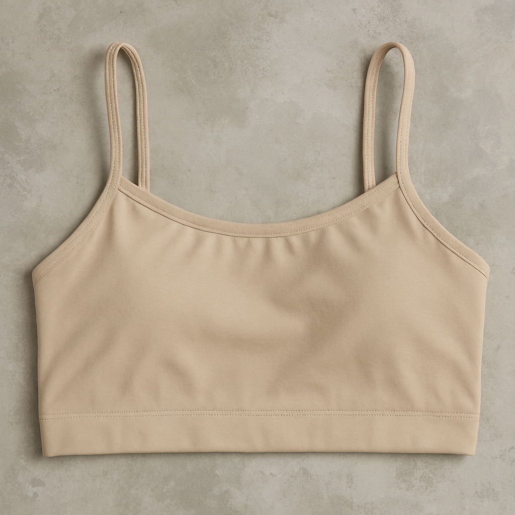 Teenagers’ Malai Non-Padded Bra – Soft, Lightweight & Comfortable Everyday Wear Lingerie, Plain Design in Beige, Sizes 28, 30, 32 - Image 4