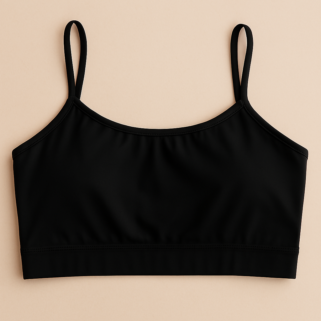 Teenagers’ Malai Non-Padded Bra – Soft, Lightweight & Comfortable Everyday Wear Lingerie, Plain Design in Black, Sizes 28, 30, 32 - Image 4