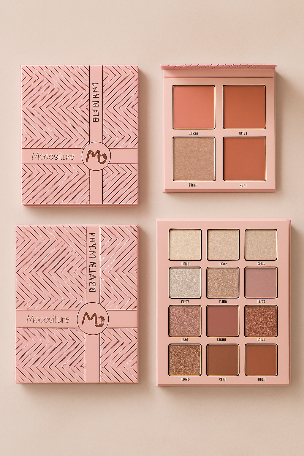 Mocallure ES3843 Makeup Kit – 12 Pcs Eyeshadow Palette, 4 Pcs Shimmer Highlighter, 4 Pcs Matte Blush, Multicolor Shades for All Makeup Looks (Random Box) - Image 5