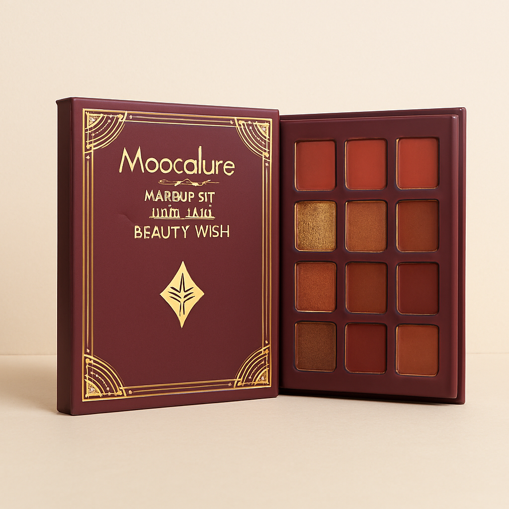 Mocallure ES3843 Makeup Kit – 12 Pcs Eyeshadow Palette, 4 Pcs Shimmer Highlighter, 4 Pcs Matte Blush, Multicolor Shades for All Makeup Looks (Random Box) - Image 3