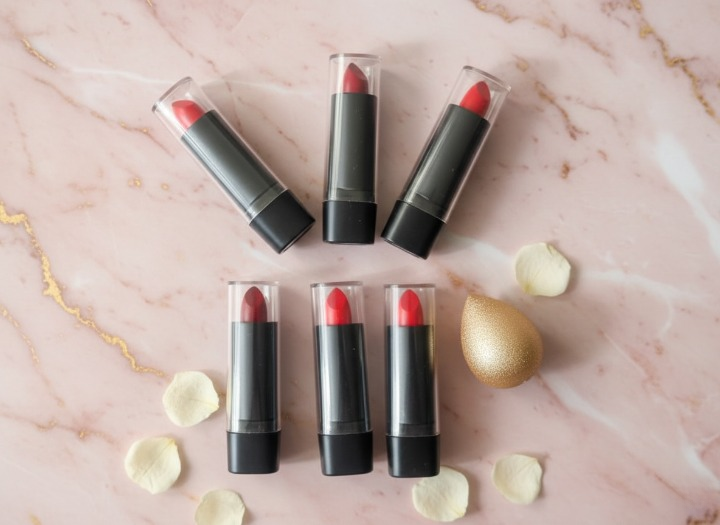Casual Use Creamy Lipstick – Bold & Smooth Shades of Red | Long-Lasting, Moisturizing & Easy Glide Formula for Daily Wear - Image 2