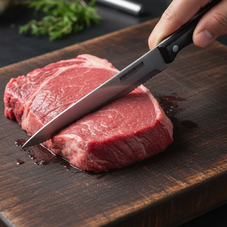 3-Piece Kitchen Knives Set – Black | Non-Stick Coating, Ergonomic Anti-Slip Handles, Perfect for Chopping, Slicing & Dicing | Dishwasher Safe - Image 2