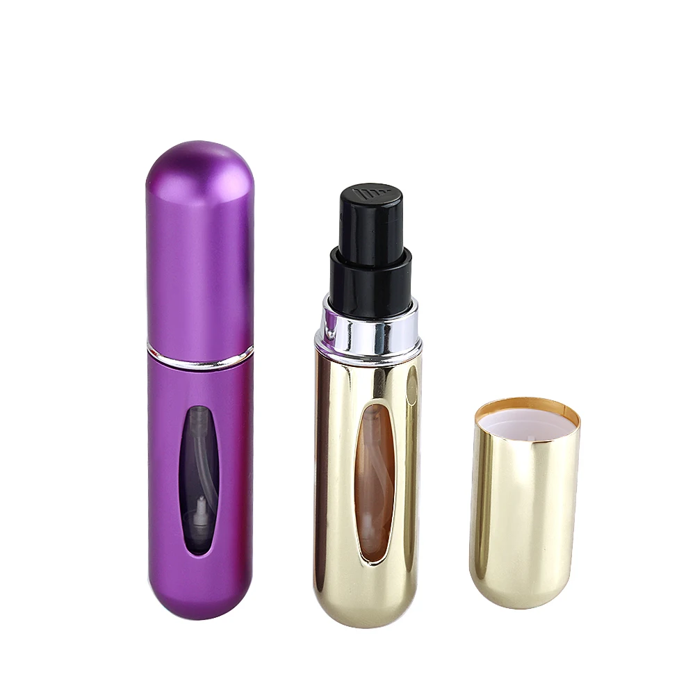 Refillable Mini Perfume Spray Bottle Spray Atomizer 5 ml | Portable, Leak-Proof, and Stylish (random color) - Image 3