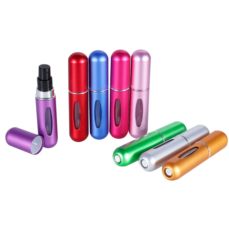 Refillable Mini Perfume Spray Bottle Spray Atomizer 5 ml | Portable, Leak-Proof, and Stylish (random color) - Image 4