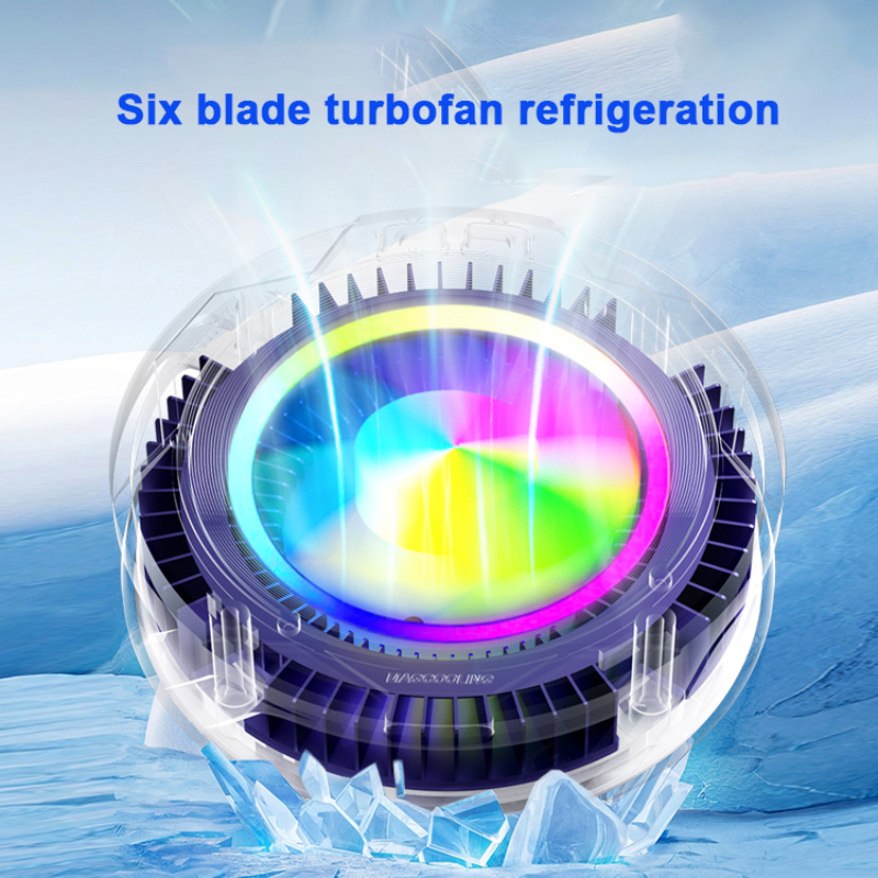 SL-25 15W High Power Mobile Phone Original Cooler Radiator With Magnetic/Clip, Fast Ice Cooling, And RGB Led Light - Image 4