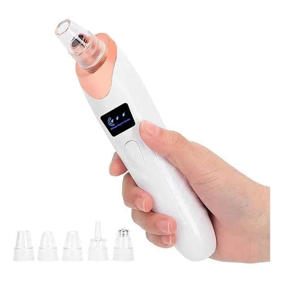 Face Vacuum Suction Blackhead Remover Pore Cleaner | Electric Deep Cleansing Tool for Nose & Face - Image 2