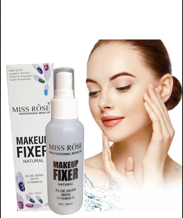 Makeup Fixer - Fixer Spray - Spray With Natural Aloe Vera With Vitamin E - Professional Makeup Fixer - Makeup Fixer 100ml - Image 2
