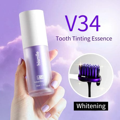 Pack of 2 Teeth Brightening Hismiles V34 Colour Corrector Serum + Micro Nano Toothbrush Deal For Sensitive Gums Toothbrush - Image 2