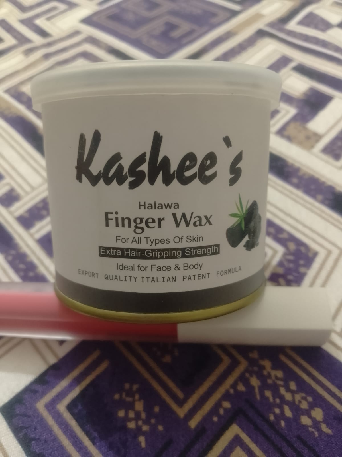 kashee's Halawa finger wax extra hair gripping strength ideal for face & body for all types skin - Image 4