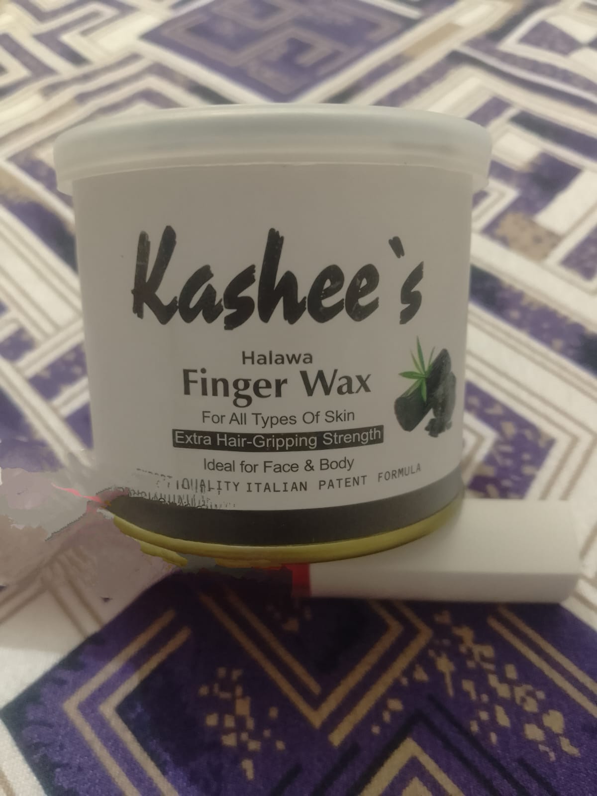 kashee's Halawa finger wax extra hair gripping strength ideal for face & body for all types skin - Image 2