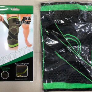 Knee Support Band for Pressure Weaving with 3D Weave Protection Against Injury Pressure Adjustable Knee Support for Men and Women