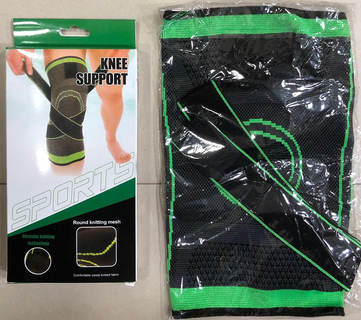 Knee Support Band for Pressure Weaving with 3D Weave Protection Against Injury Pressure Adjustable Knee Support for Men and Women