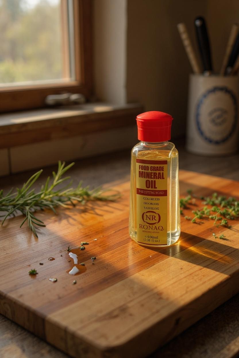 Wood Mineral Oil 100ml – Food Grade, Odorless Oil for Chopping Boards, Butcher Blocks & Utensils – Protects & Restores Wood - Image 3